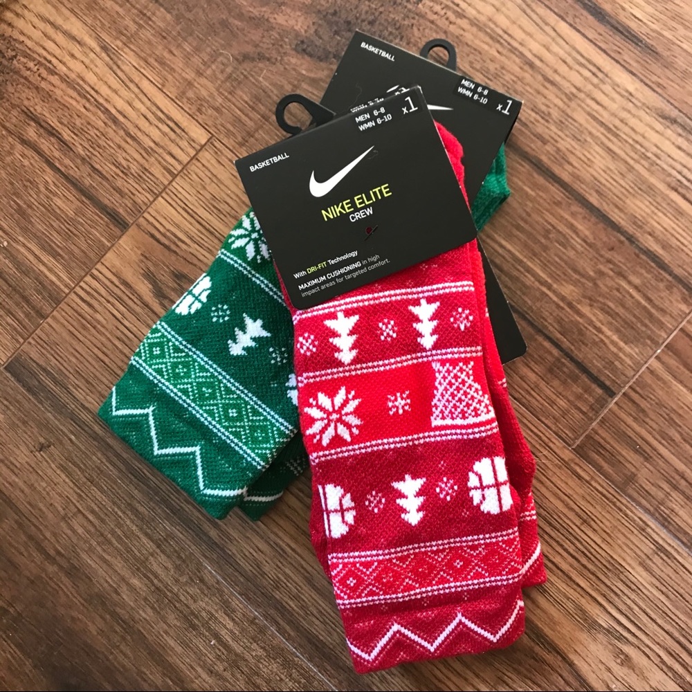 Nike Christmas Santa Socks